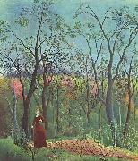 Henri Rousseau Am Waldrand oil